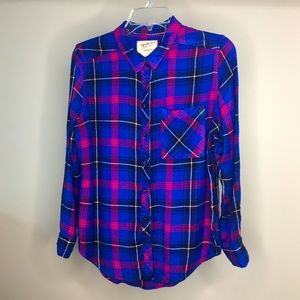 SOLD ARIZONA JEAN CO. Boyfriend Fit Flannel